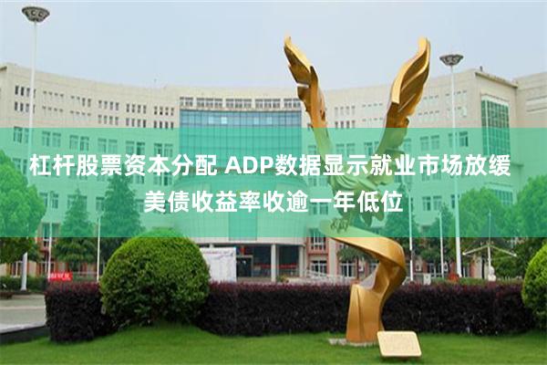 杠杆股票资本分配 ADP数据显示就业市场放缓 美债收益率收逾一年低位